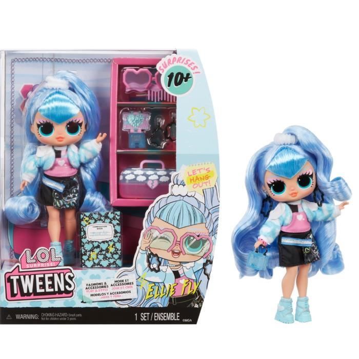 LOL Surprise Tweens - 24cm Articulated Fashion Doll - Ellie Fly - 2 Outfits and Several Accessories - Ages 4+