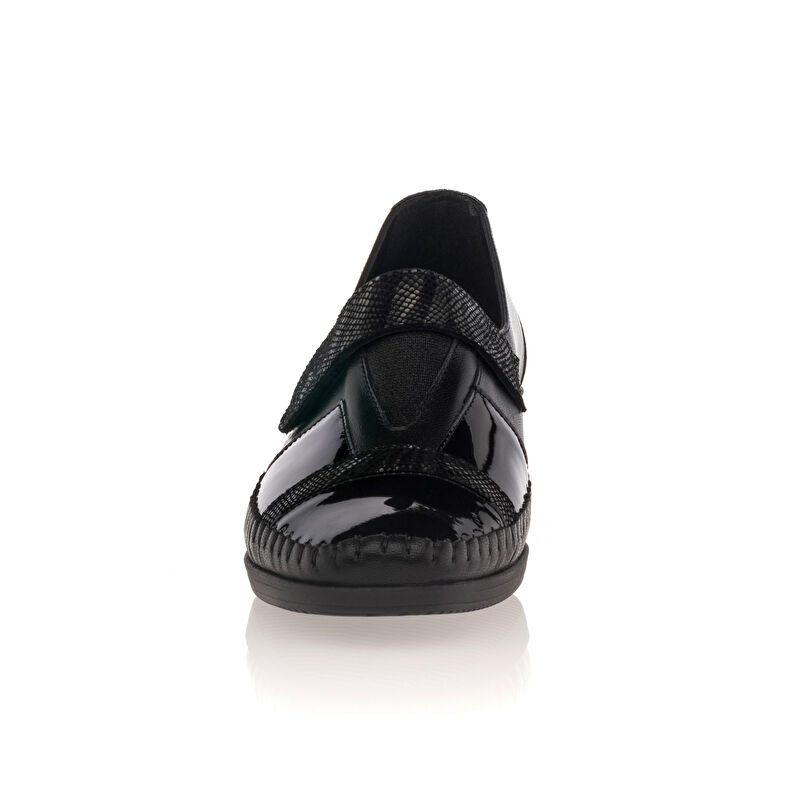 Schwarze Damen-Komfortschuhe