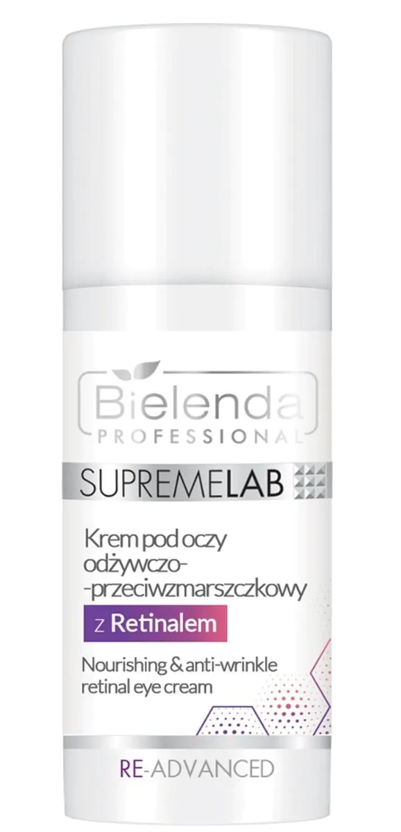 Bielenda Professional Supremelab Re-Advanced Krem pod oczy odżywczo-przeciwzmarszczkowy z Retinalem