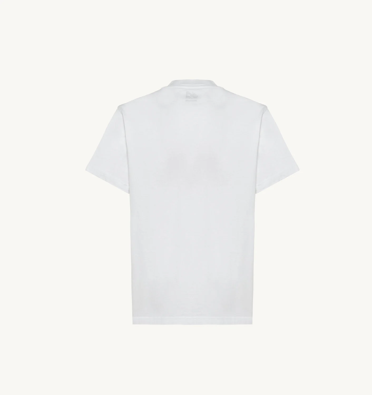 TRICOU DE TENIS DIN JERSEY DE BUMBAC ALB