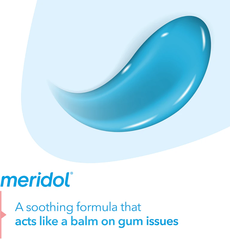 Pasta de dentes Meridol Complete Care para dentes sensíveis