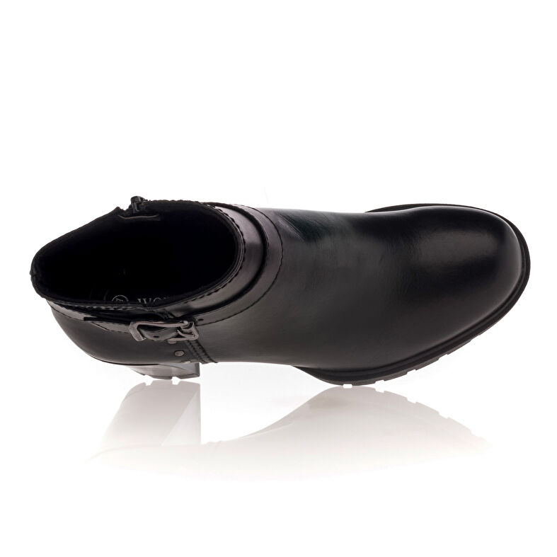 Schwarze Damenstiefel / Stiefeletten