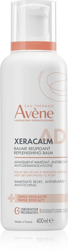Avène XeraCalm AD lipīdus atjaunojošais balzams sausai un atopiskai ādai