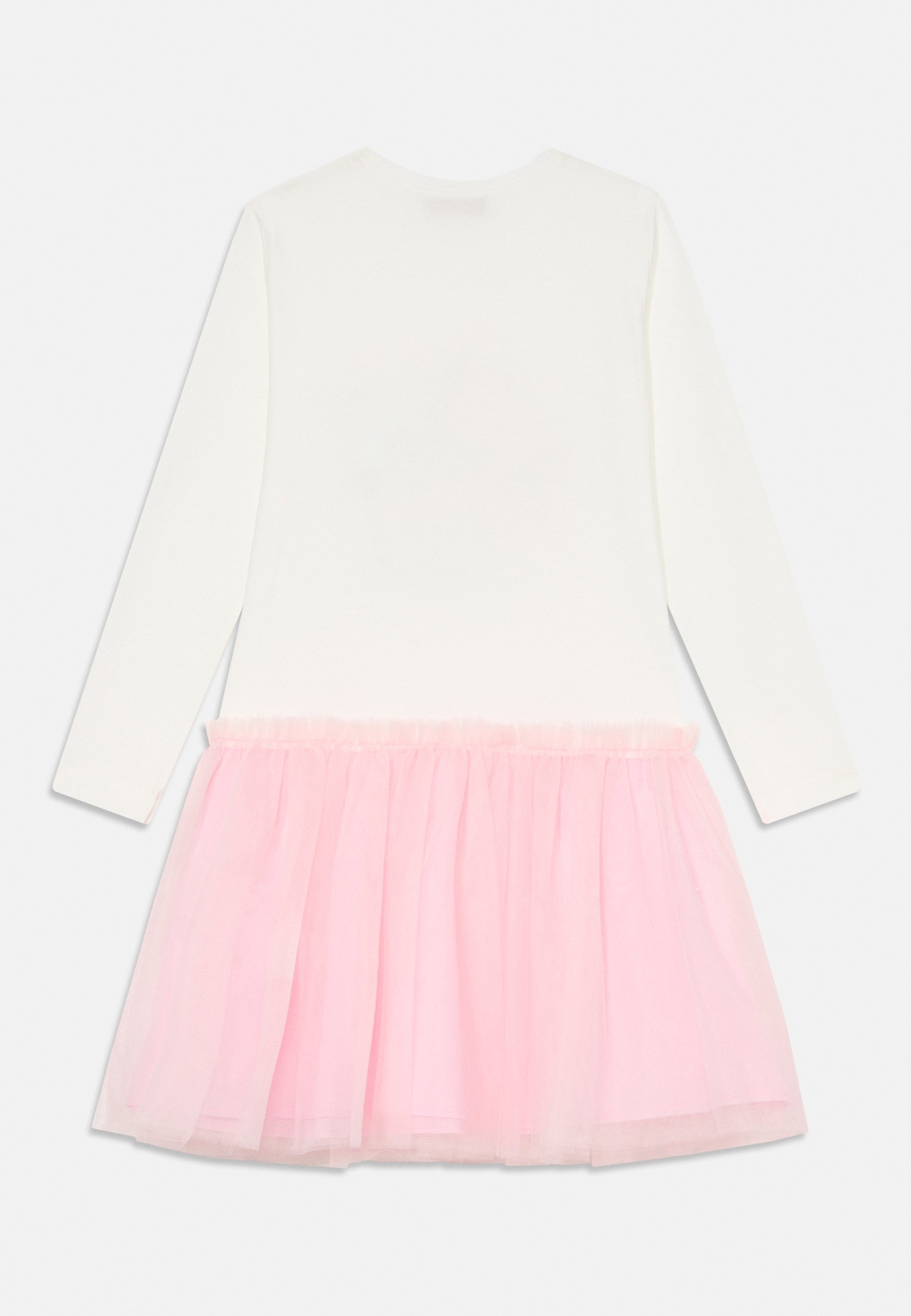 Monnalisa STITCH DISNEY FREE TIME JURK - Jersey jurk - crème/roze