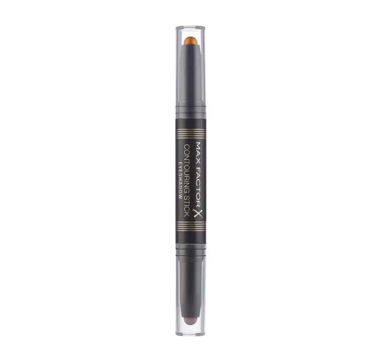 Max Factor Contouring Stick dwustronny cień do powiek w sztyfcie 001 Bronze Moon & Brown Perfect