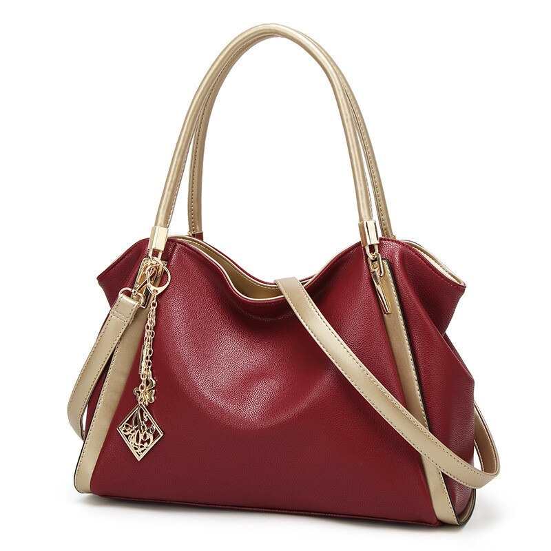 Sac à main 2020, nouveauté femme, style européen et américain, porté épaule, cabas en cuir souple