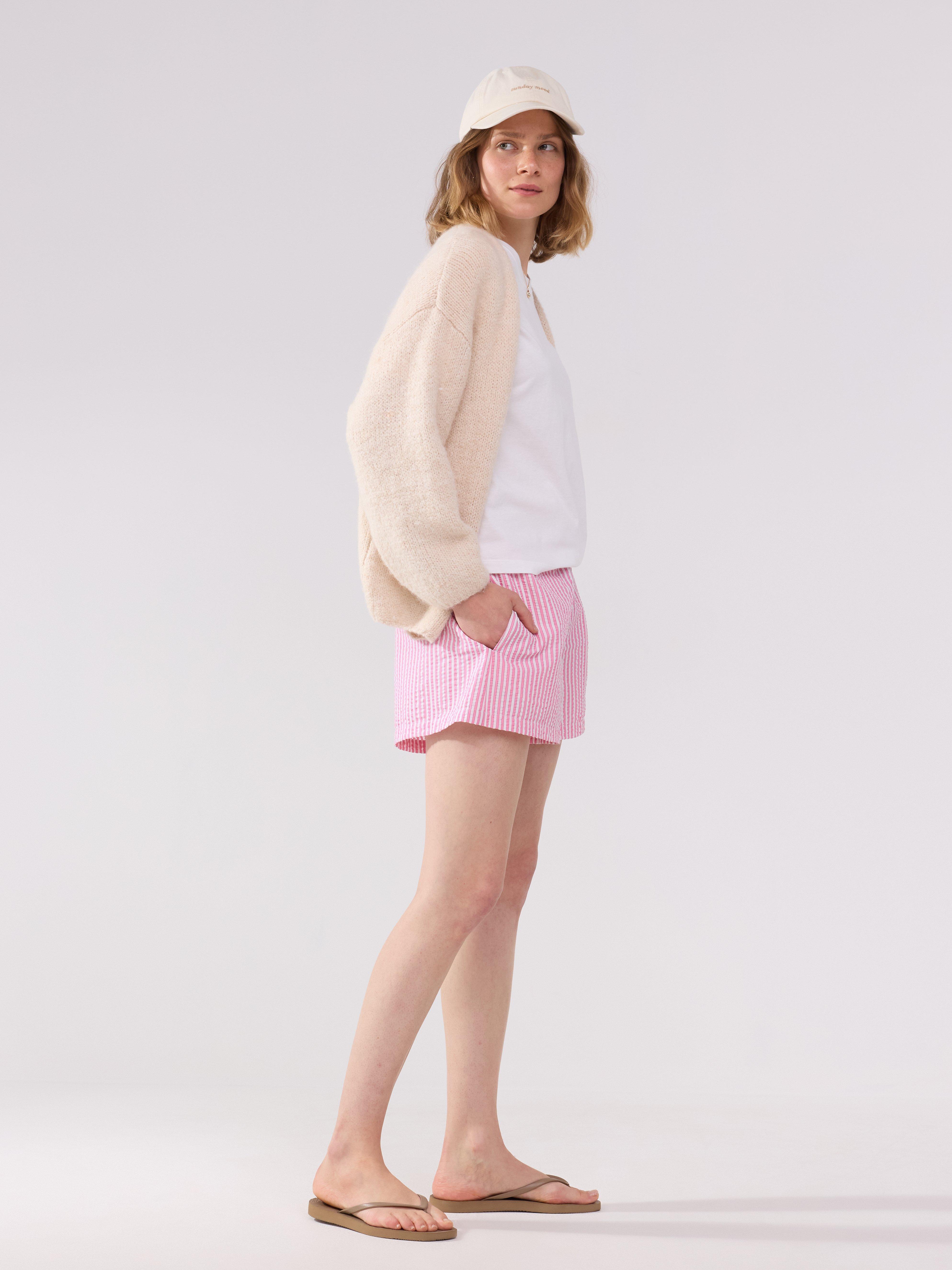 Pantaloni scurți în spate Dusty Pink