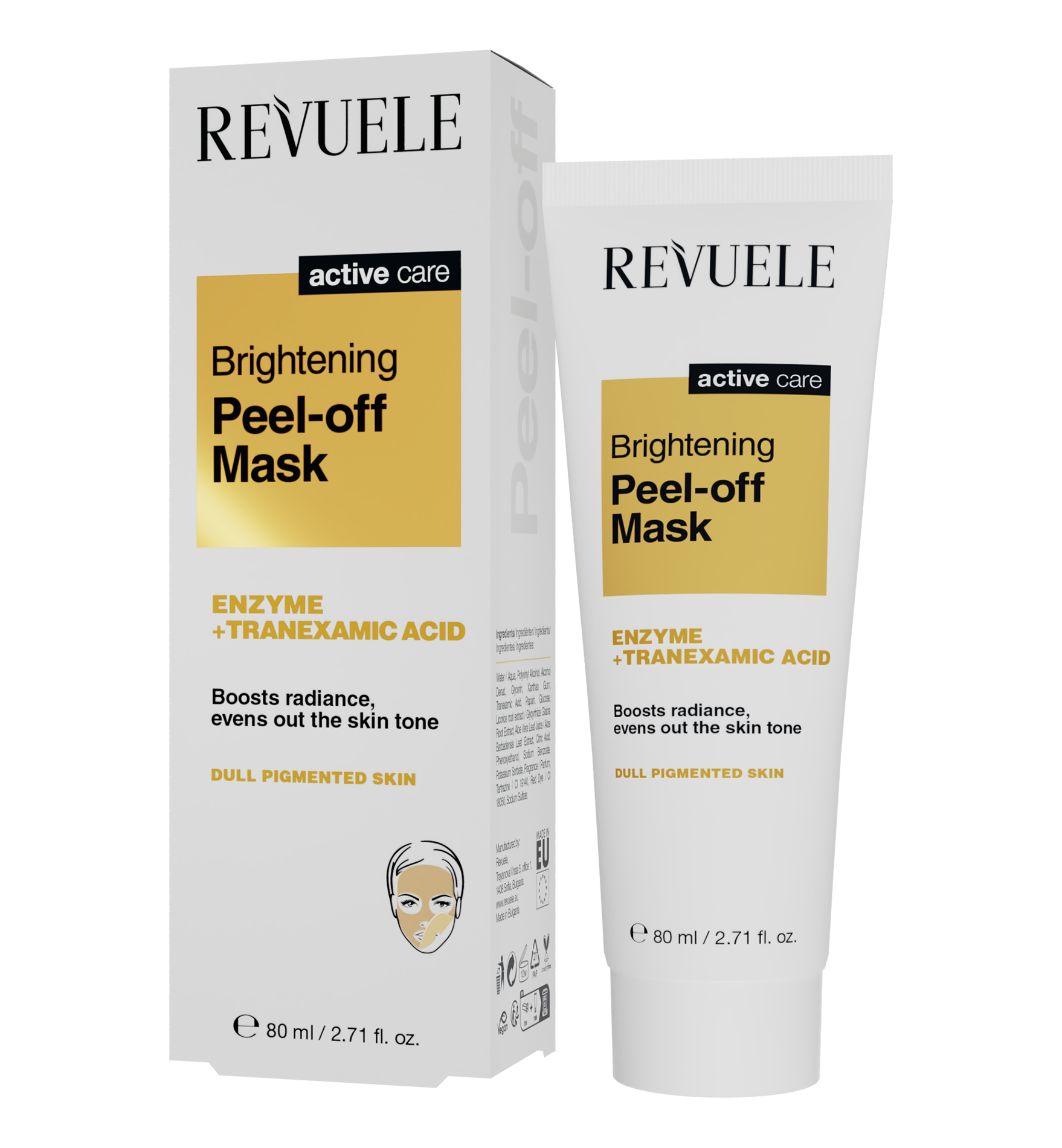 Active Care Illuminating peel-off maska Maske za lice
