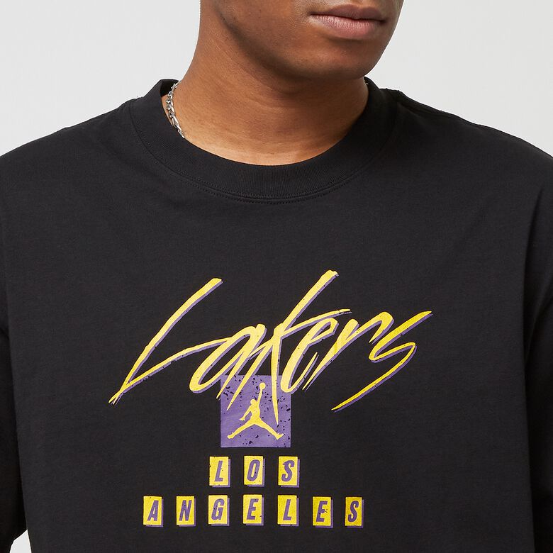 Koszulka z krótkim rękawem NBA Los Angeles Lakers Courtside Statement M90