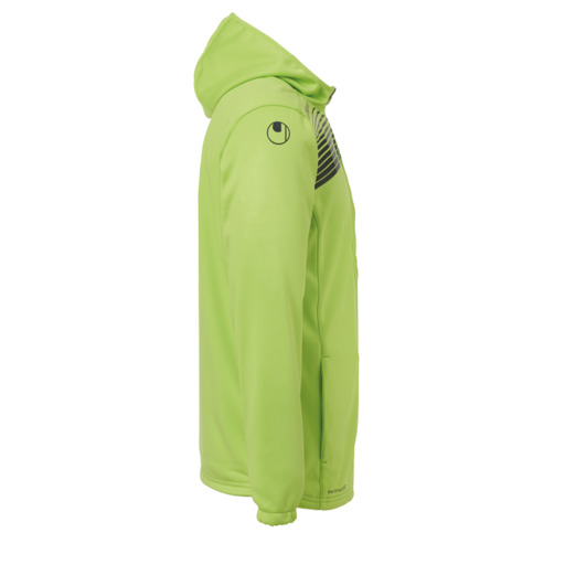 Veste à capuche Liga 2.0 vert flash/noir Uhlsport