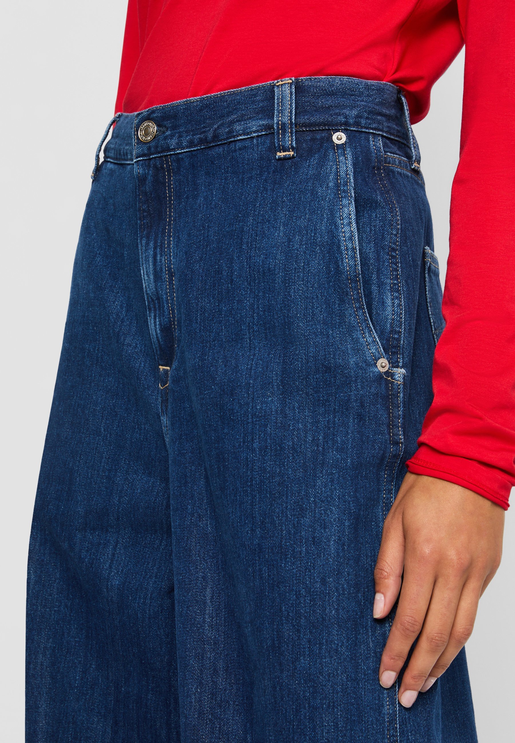 Replay PANTS - Rechte jeans - donkerblauw