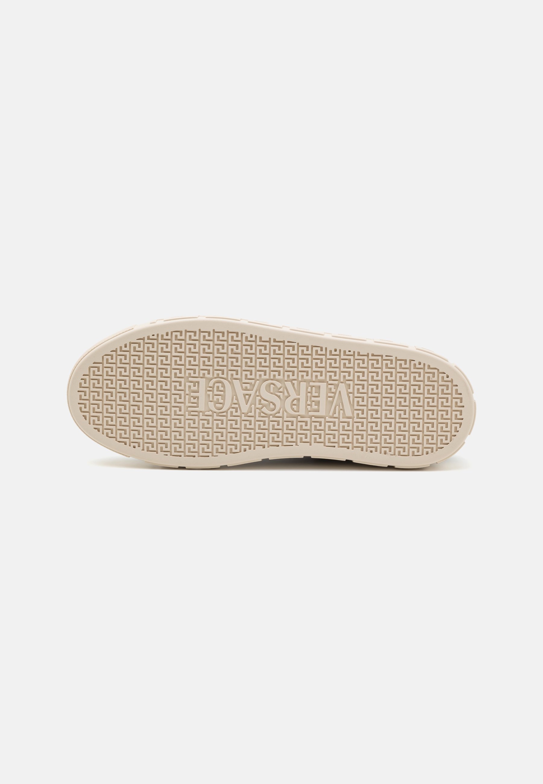 Versace sneakers - zwart/gebroken wit/lichtgoud