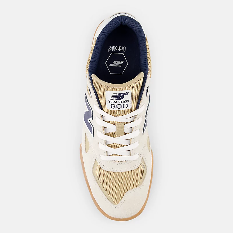 NB Numeric Tom Knox 600 herenschoenen - Kleur: Zeezout met granaat NB