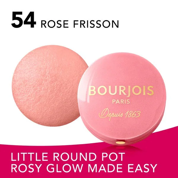 Bourjois Little Round Pot Rouge 54 Rose Frisson