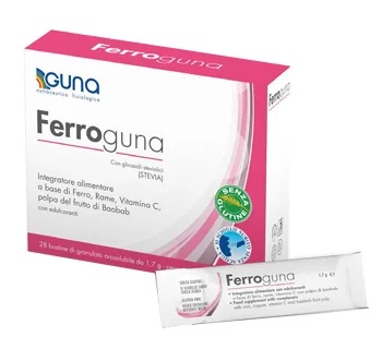 GUNA FerroGuna 28 sachets orodispersibles Supplément de fer