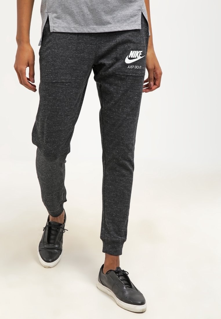 Donji dio trenirke Nike Sportswear - prošarano crne boje