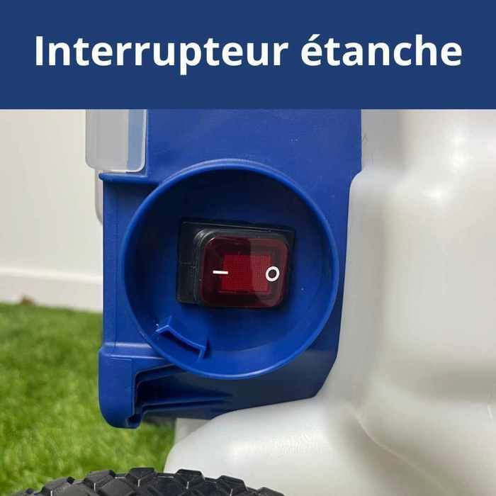 Pulvérisateur électrique sur batterie Jetwax 35 - 35 L, autonomie 3 h, portée 13 m