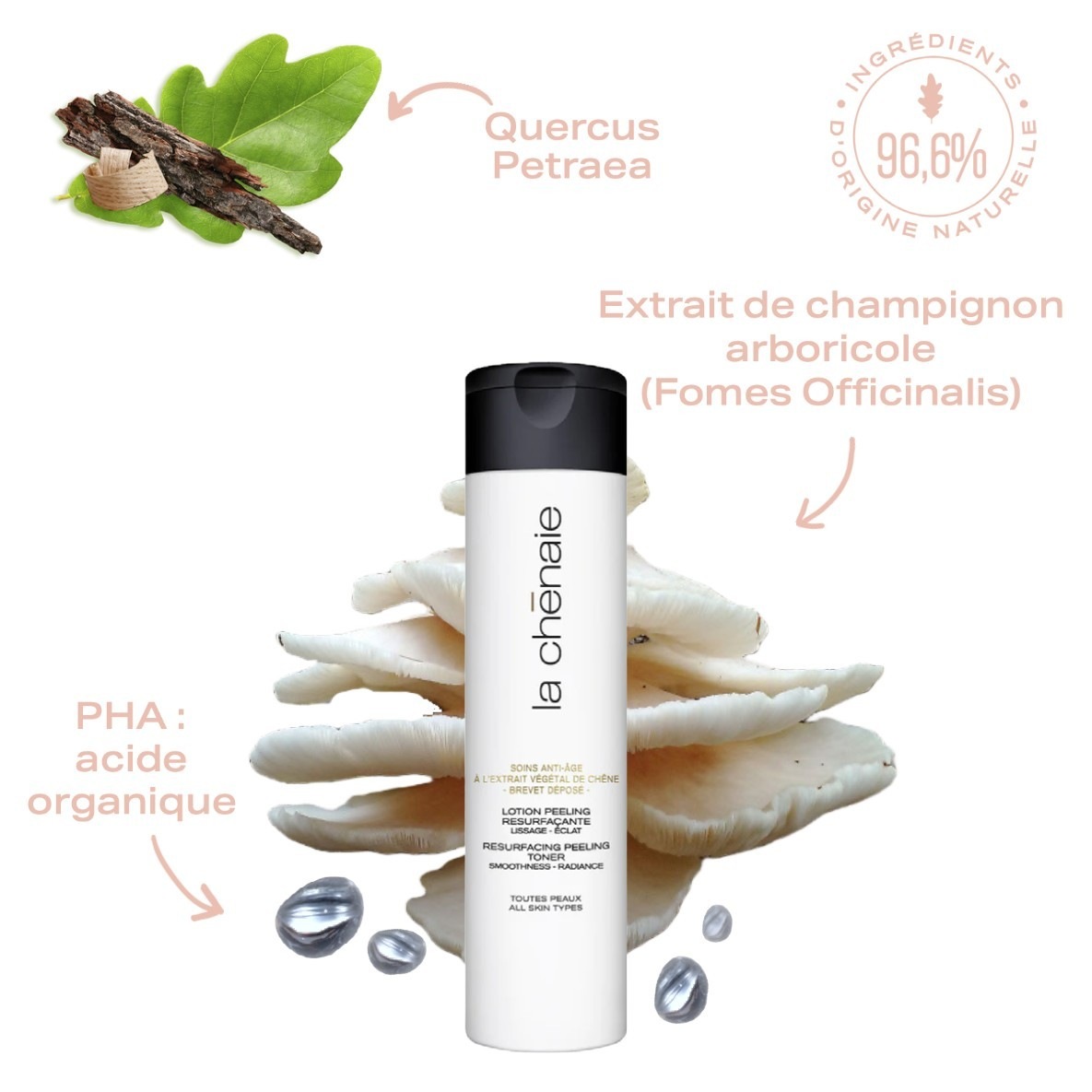 La Chênaie LOTION PEELING RESURFAÇANTE