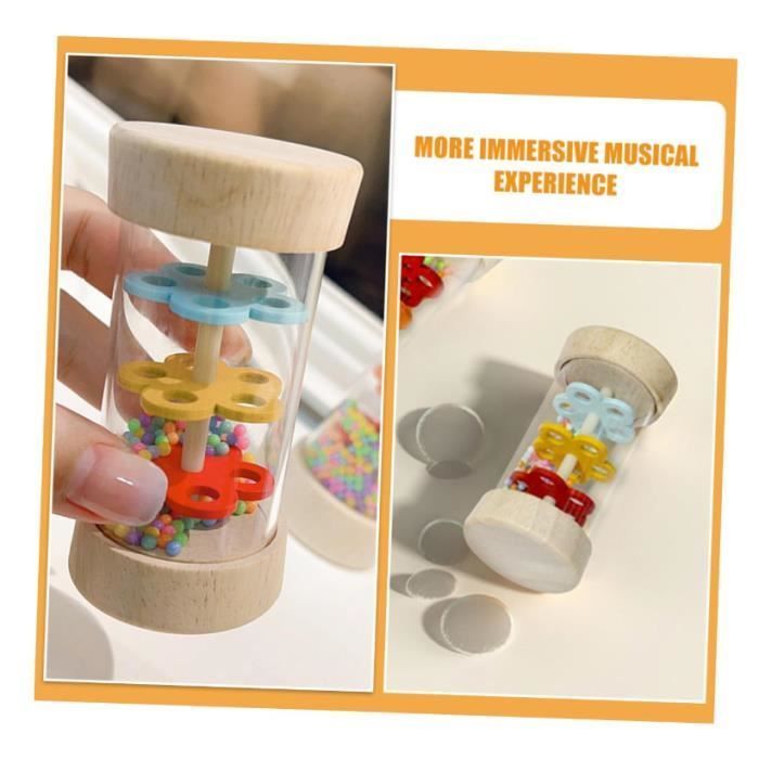 Instruments De Musique pour L'Éducation Précoce des Enfants Jouet Faiseur De Pluie Enfant Jouets Musicaux pour Les -Petits Jouet De