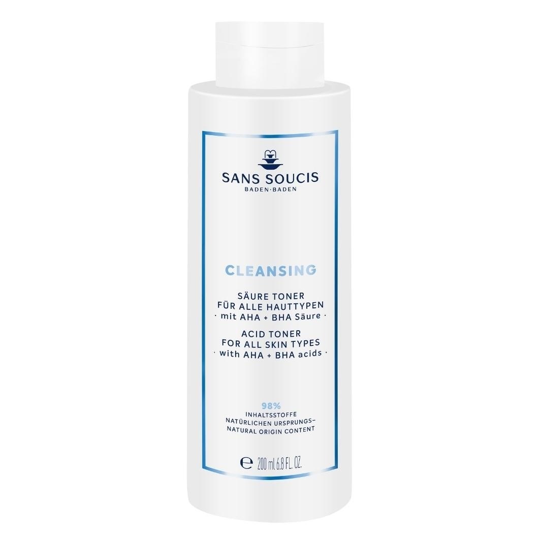 Sans Soucis Toner Aqua Clear Hautreinigungs-AHA-Toner - 200 ml