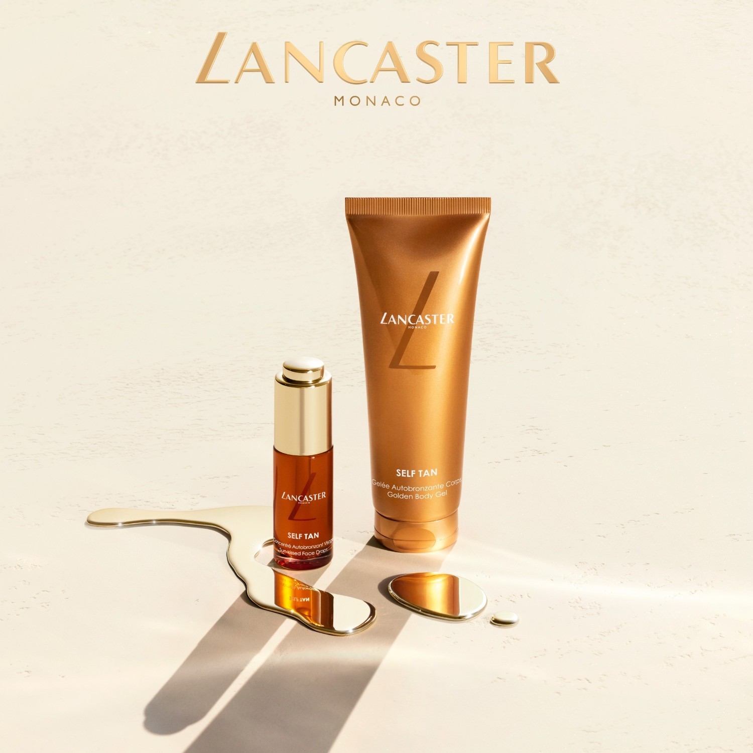 Lancaster gel za samotamnjenje za tijelo Golden - 125 ml