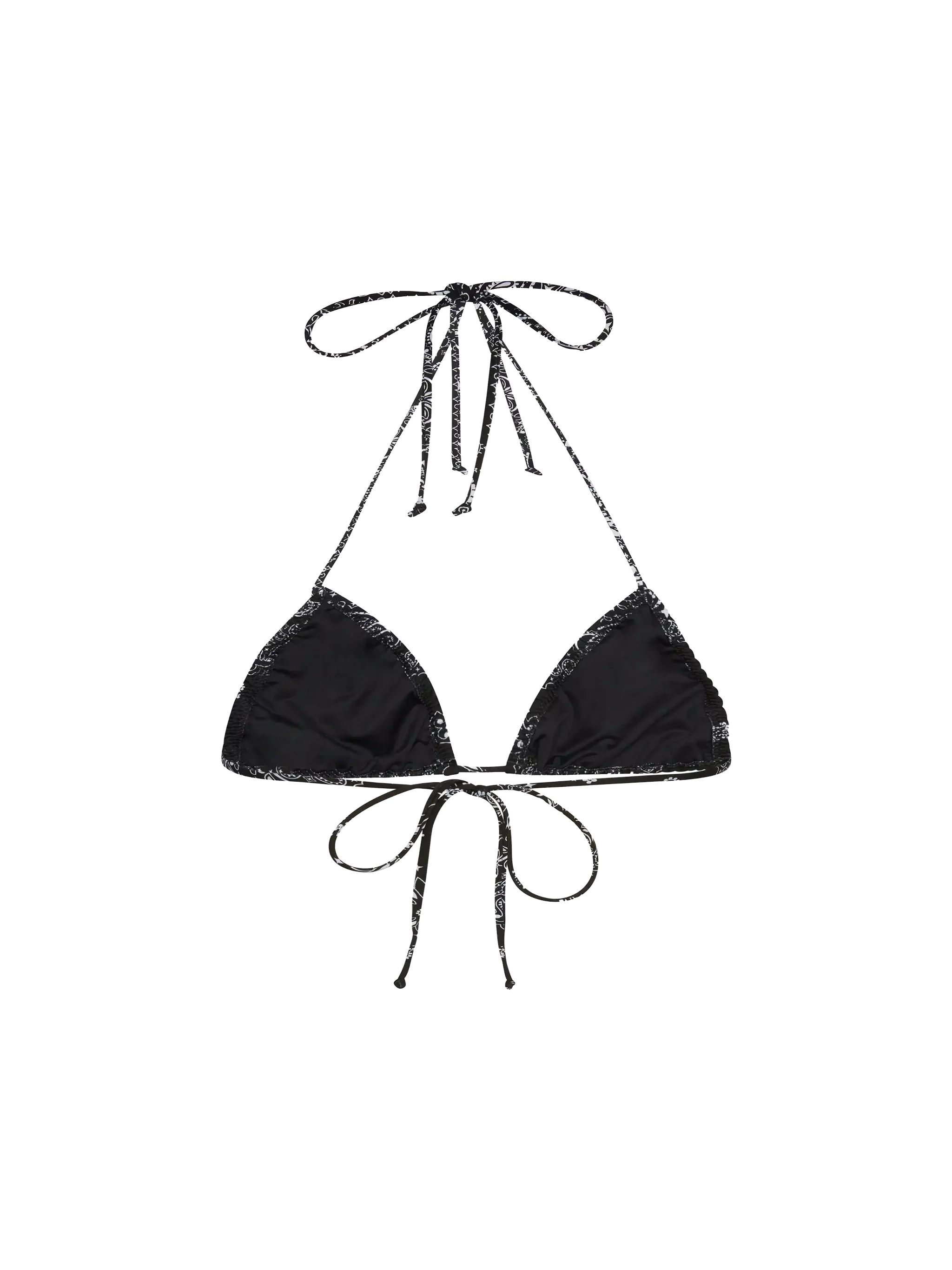 Nilly klassieke triangeltop met bandana-print