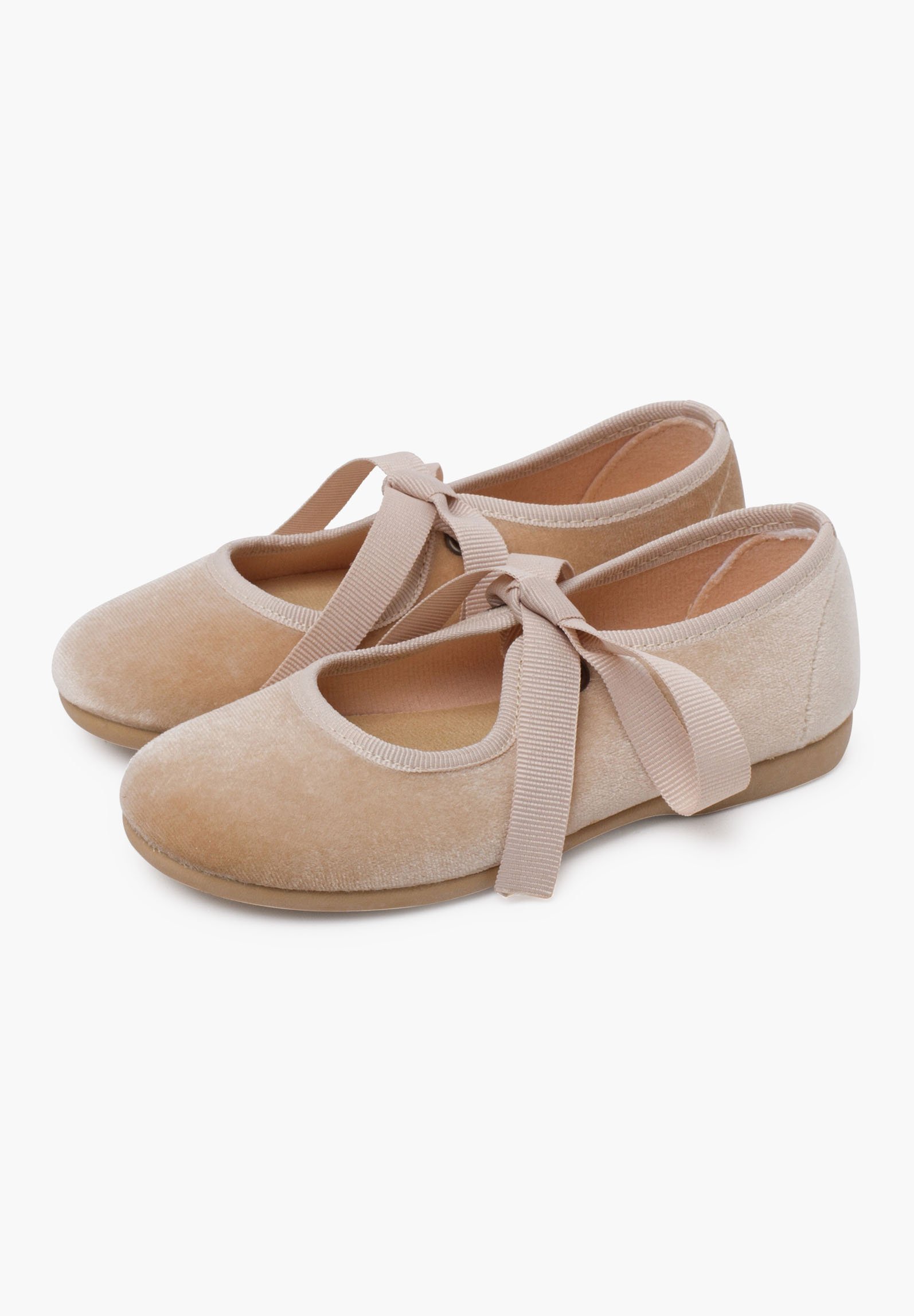 Ballerines à bride cheville Pisamonas - beige