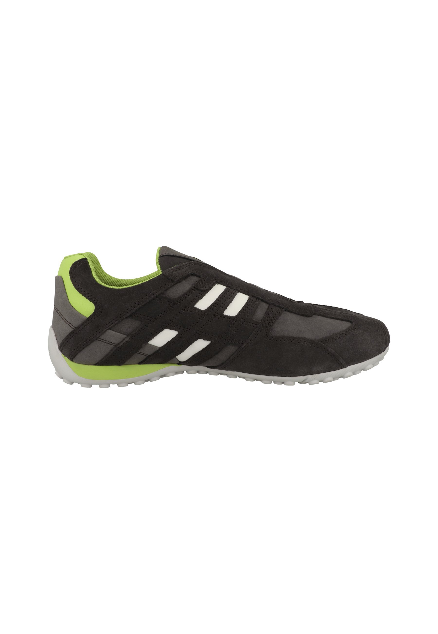 Geox SNAKE - Chaussures sans lacets - vert citron graphite