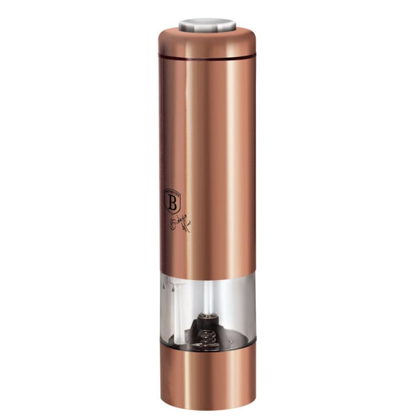 Elektryczny młynek do soli lub pieprzu BERLINGER HAUS Rosegold