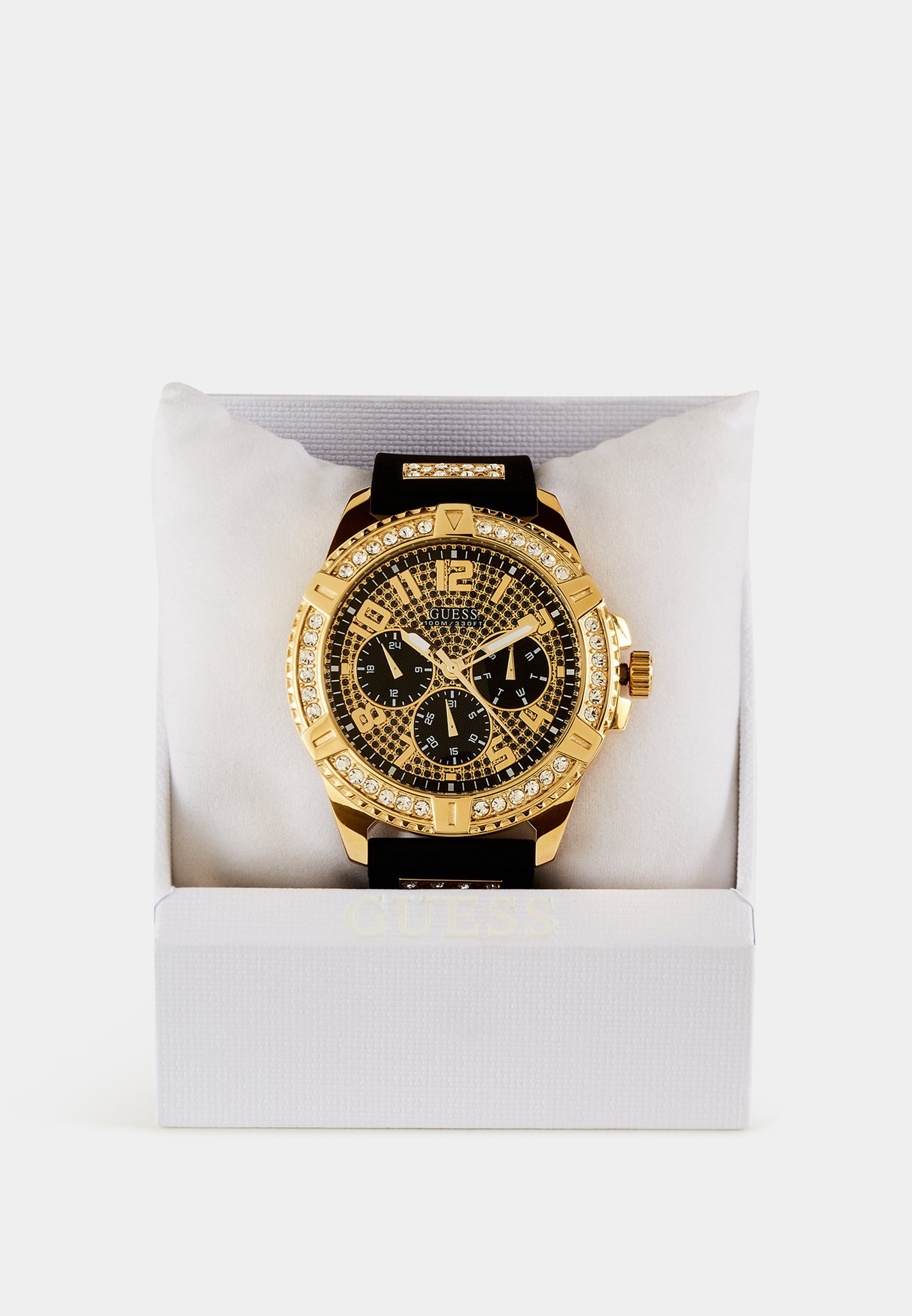 Orologio Guess GS FRONTIER - Cronografo - nero/oro