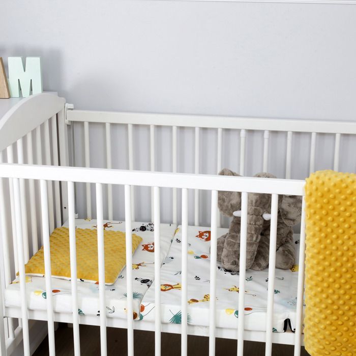 Folding baby mattress 60x120 cm, ideal for travel, guests, extra beds or Safari floor mattress