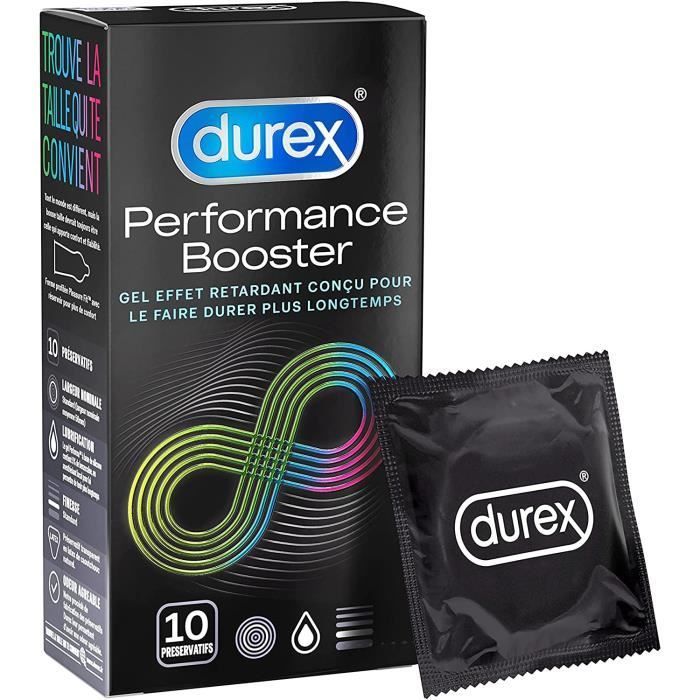 Durex - Préservatifs Performance Booster - 10 Préservatifs Retardants32