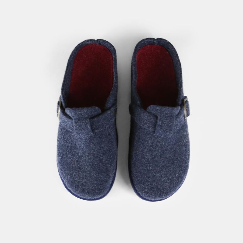 BATA herenslippers van vilt