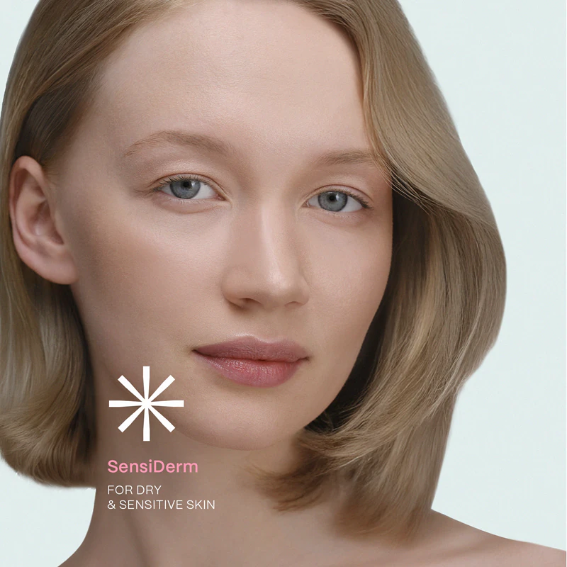 Tônico hidratante Saffee SensiDerm para pele seca e sensível.
