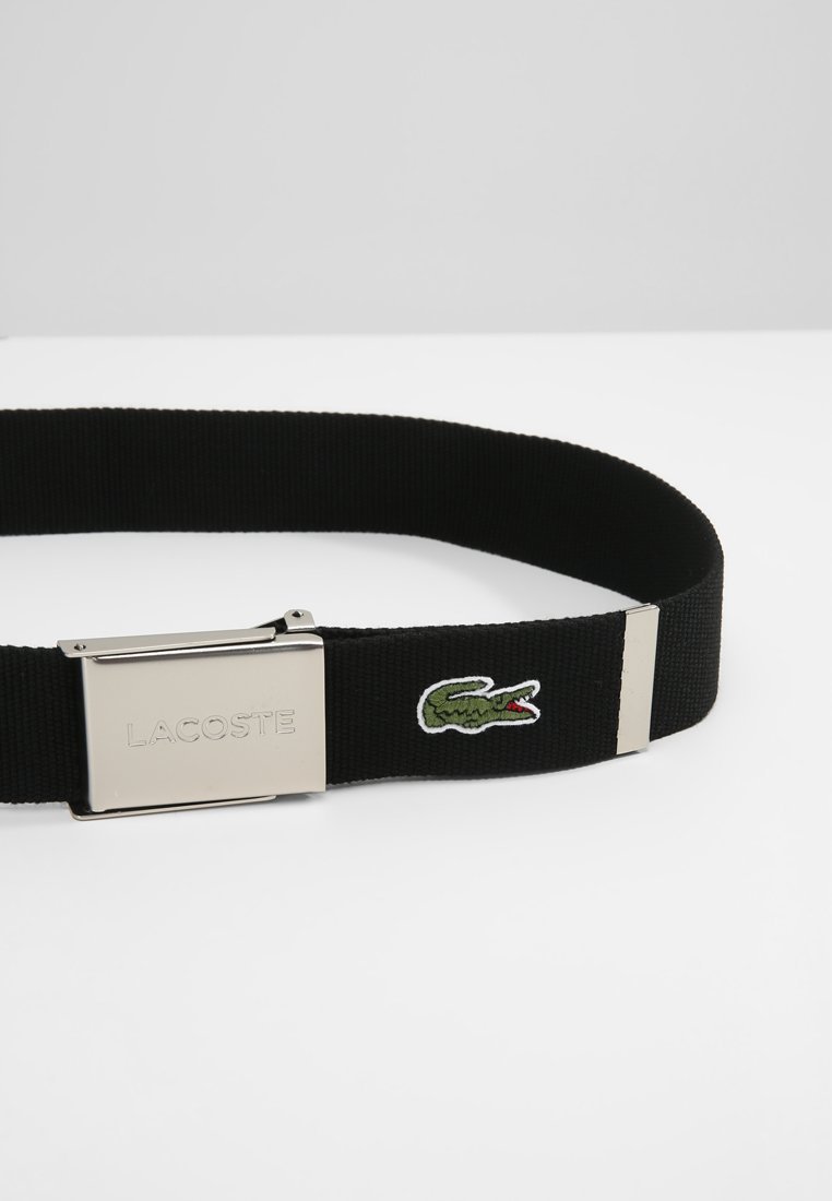 Lacoste BELT CONCEPT - Cintura - nera