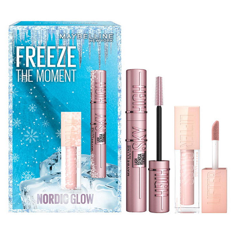Set de regalo de L'Oréal: máscara de pestañas, brillo y lifting de pestañas.