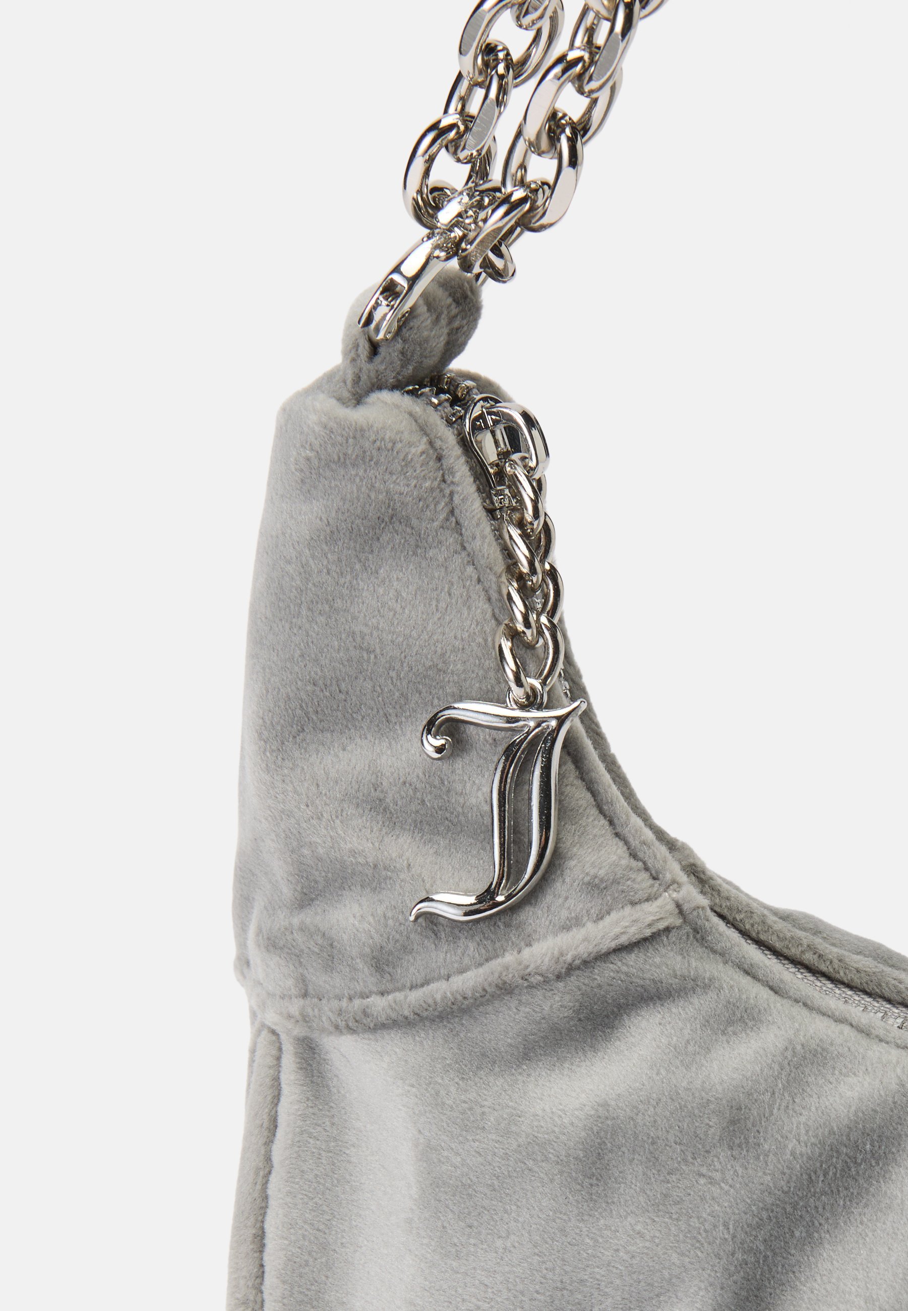 Juicy Couture KIMBERLY SMALL HOBO - Handtas - puritangrijs