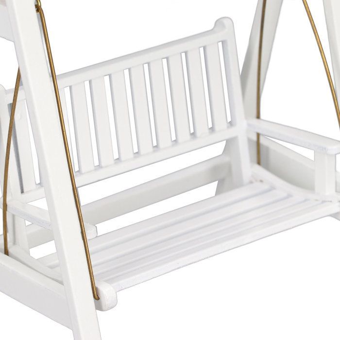 Chaise pivotante - OKUMGGYJ - Maison de poupée 1:12 - Style moderne - Blanc - À monter soi-même