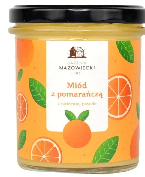Bartnik Mazowiecki Miód z pomarańczą