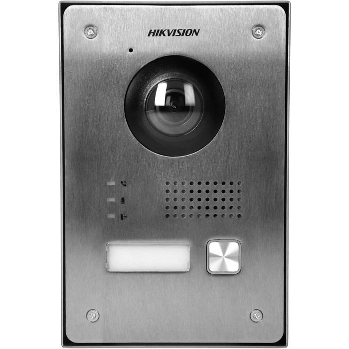 Wired 2-wire connected video intercom with 7