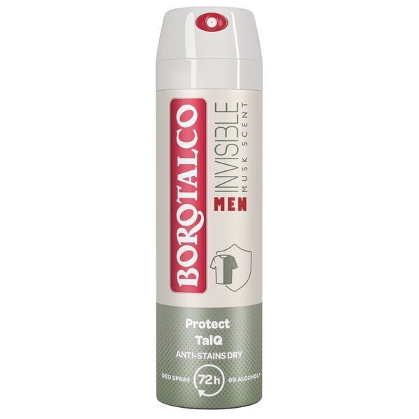 Borotalco Men Invisible Musk dezodorants 150ml