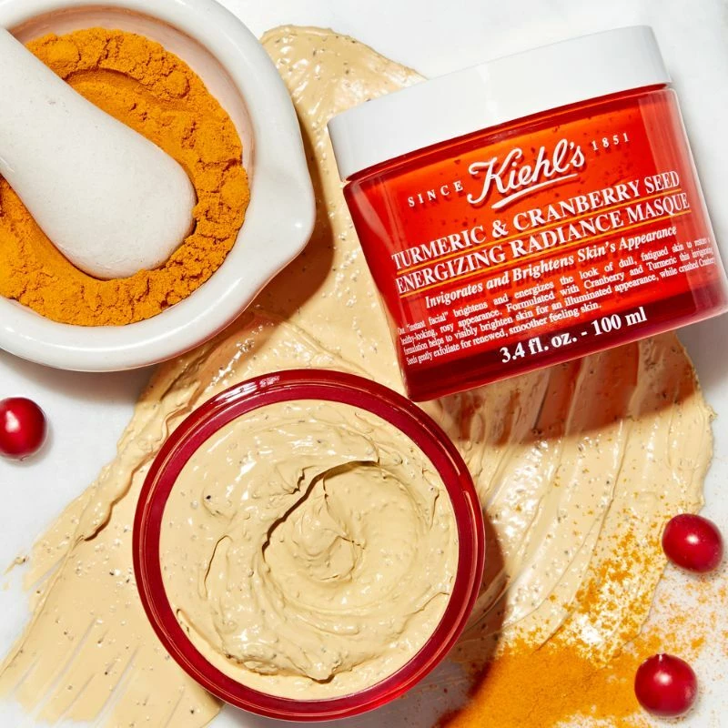 Mască facială energizantă cu turmeric și semințe de merișor 100 ml - Kiehl's