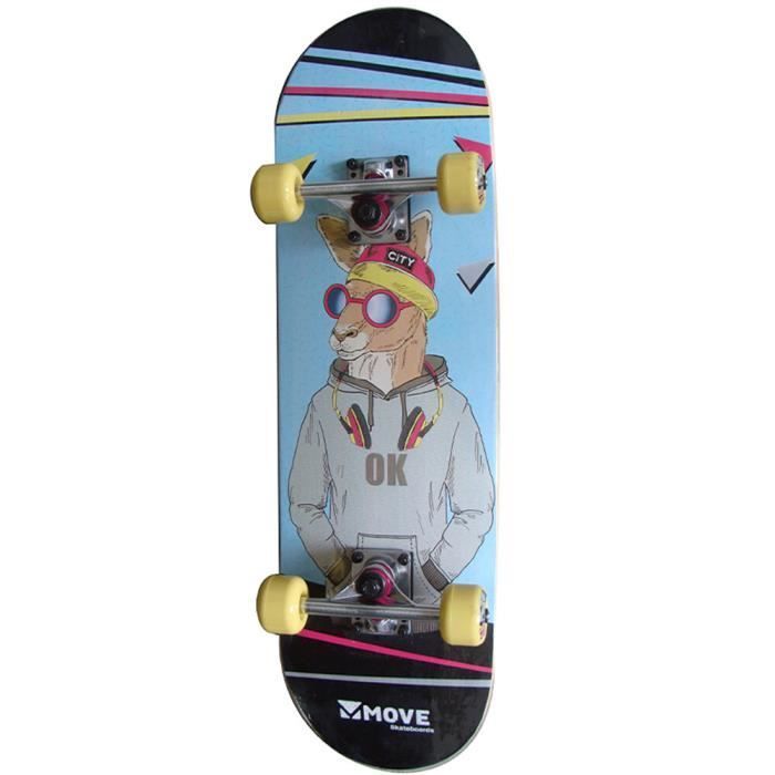 Skateboard - MÖVE - Skippy - White - Children's - Urban skating