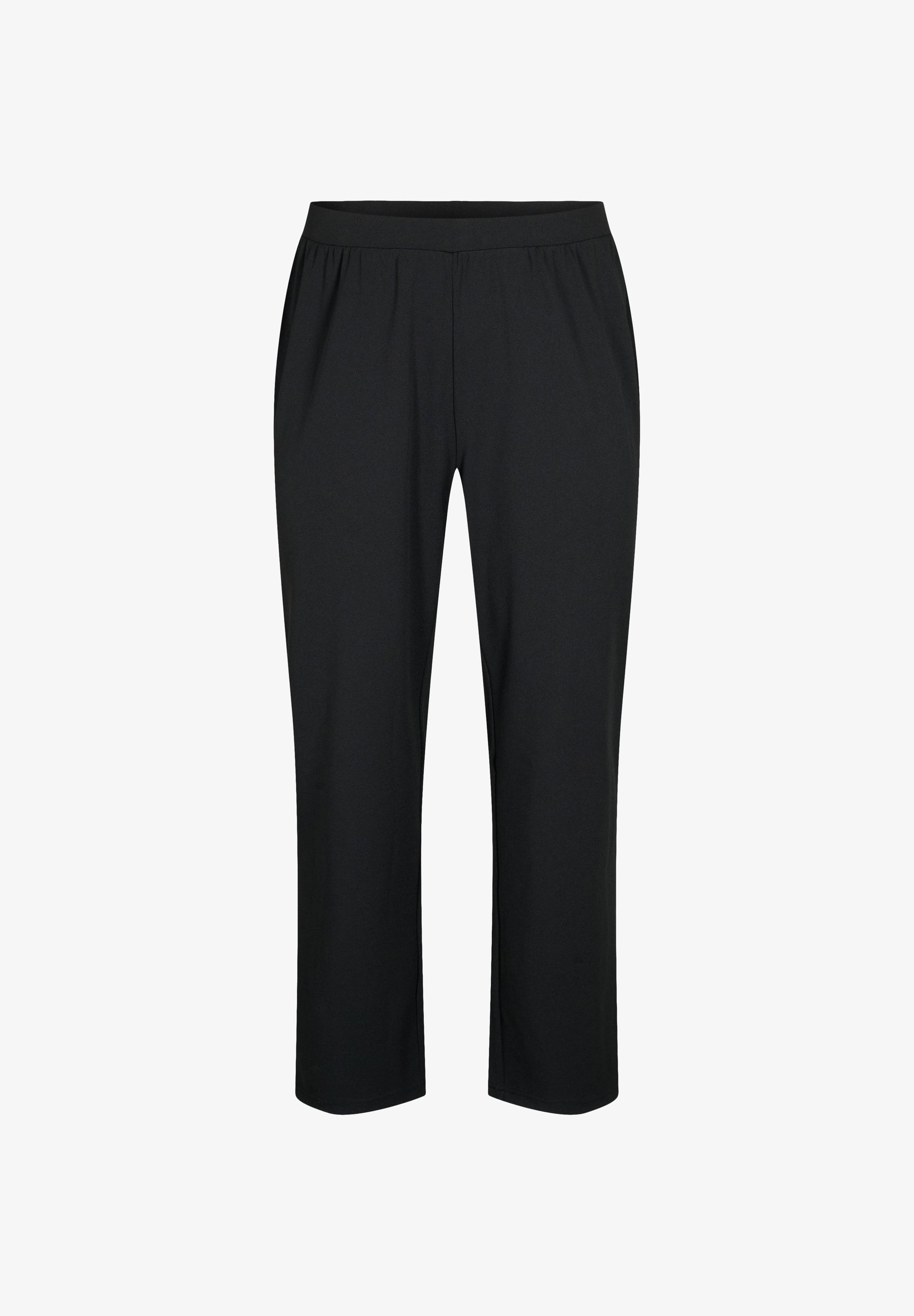 Pantalon Zizzi FLASH - Coupe droite - Noir