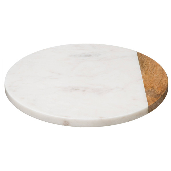 Taca obrotowa GEOM HYGGE, Ø 30 cm, marmur
