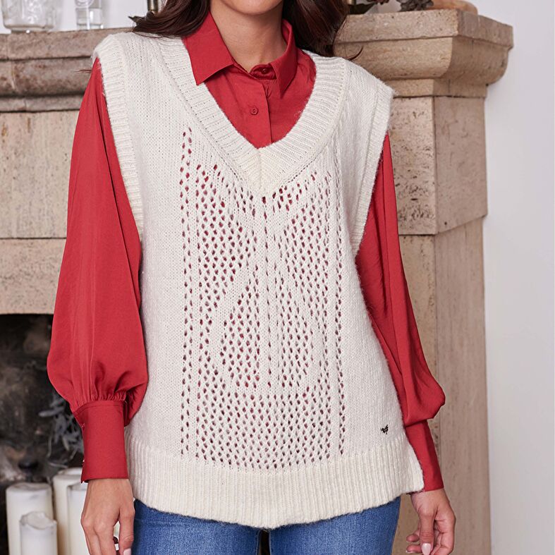  Pull Femme Blanc