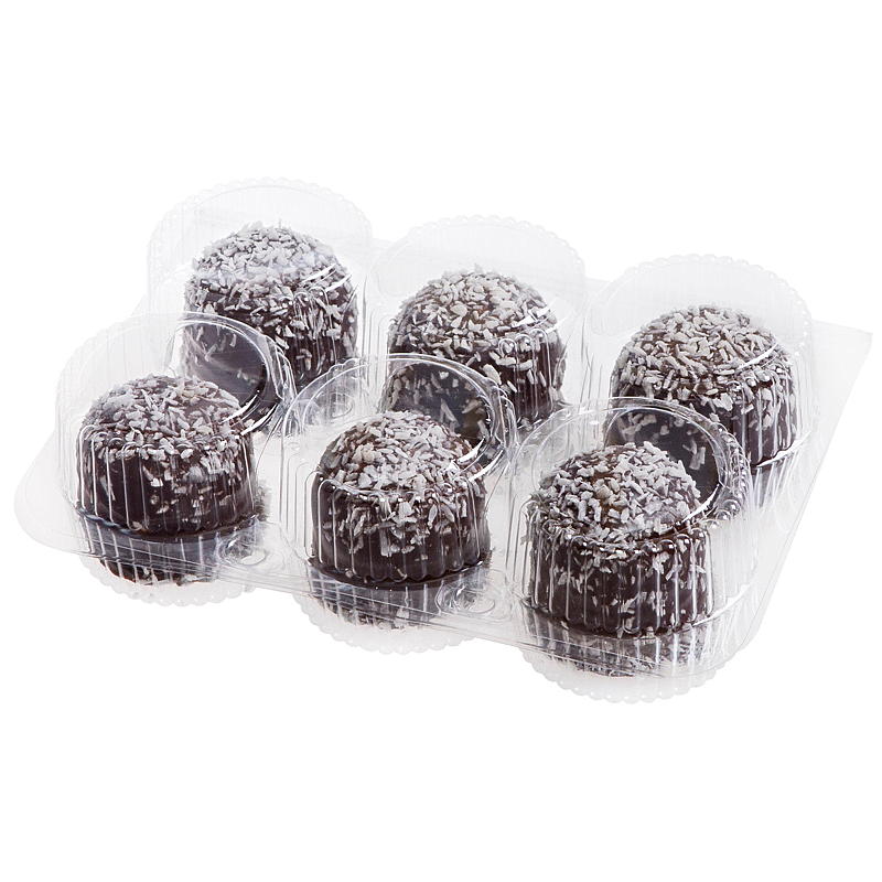 Brioches à la noix de coco, paquet de 6, 80 g