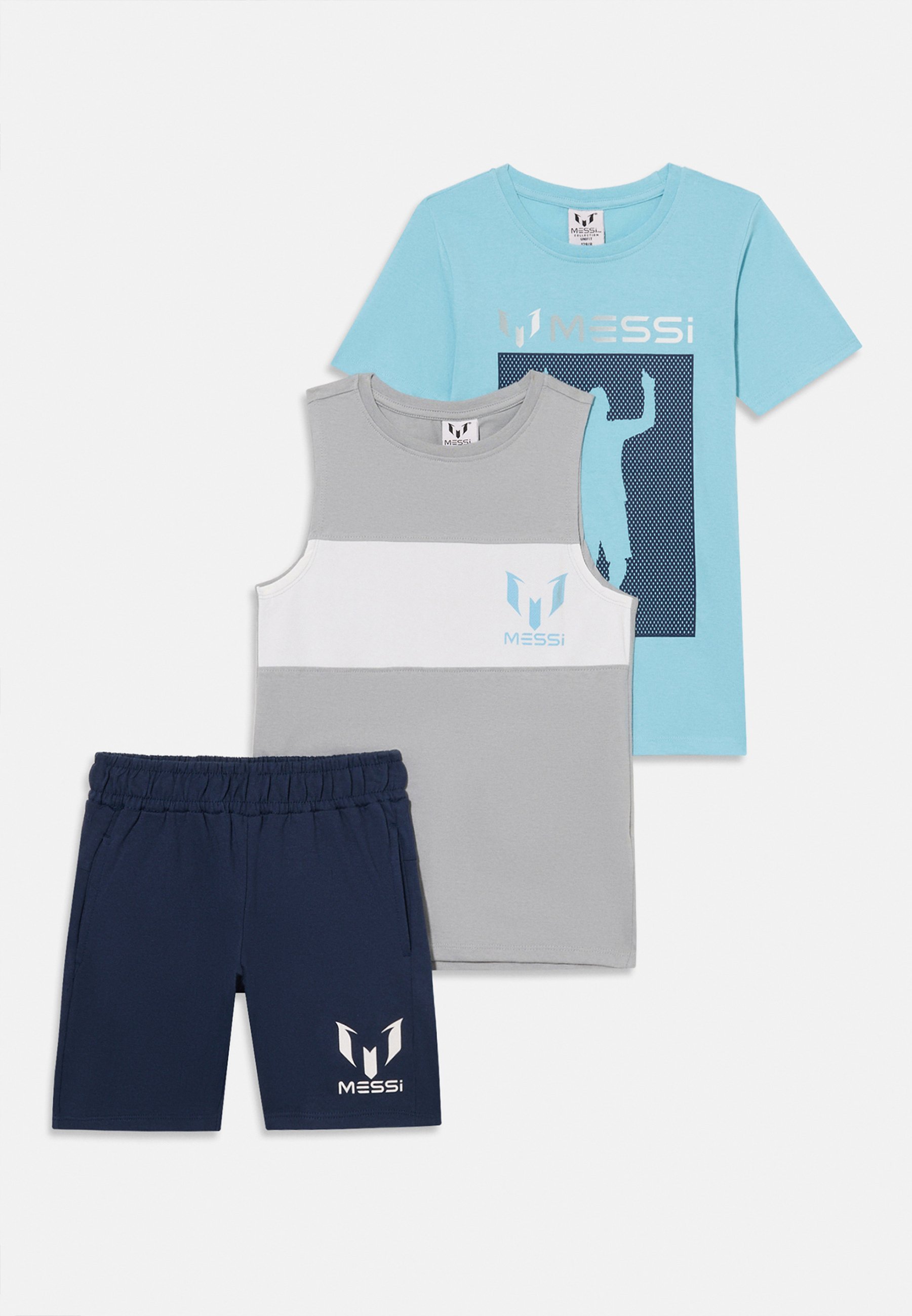MESSI SET - Shorts - luchtblauw