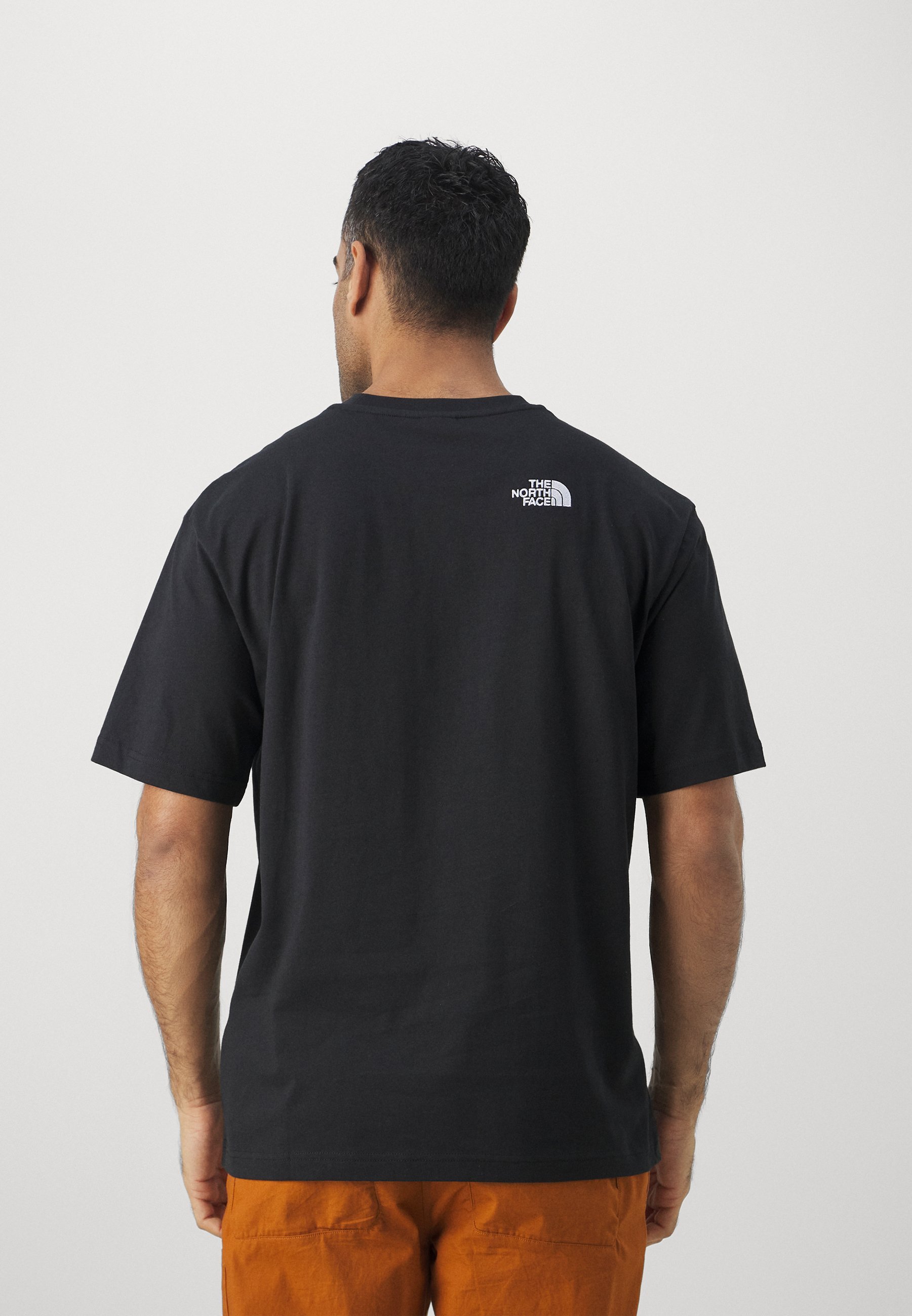 The North Face M SS ESSENTIAL OVERSIZE TEE - Majica s potiskom - črna