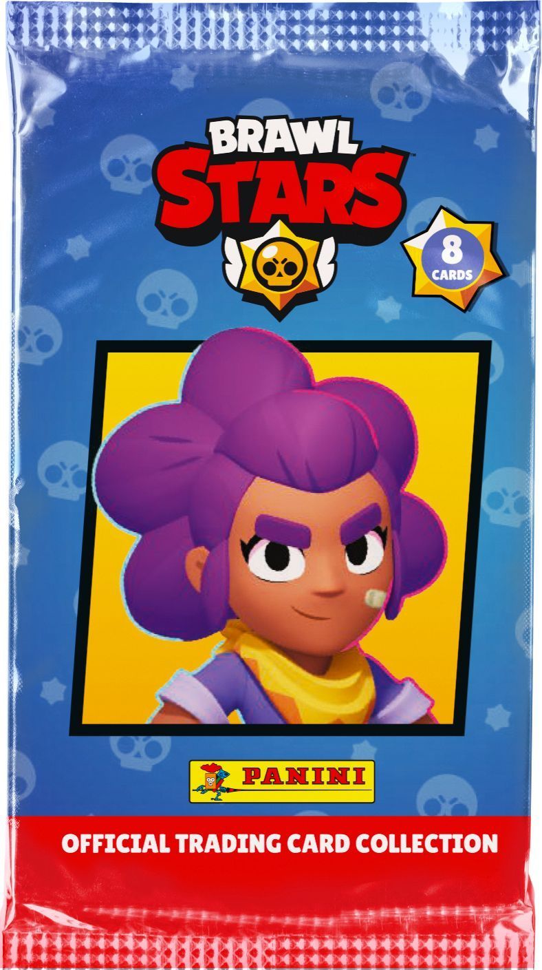 Boîte métal - PANINI - BRAWL STARS TC - 8 pochettes - 64 cartes